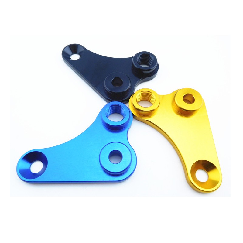 Speedway / Grasstrack Motorcycle Part Customized Speedway Chain oil bracket Post Back Plate CNC Milling Machined Decoration
